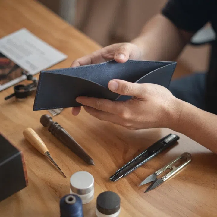 Crafune leather crafts making workshops Haji Lane