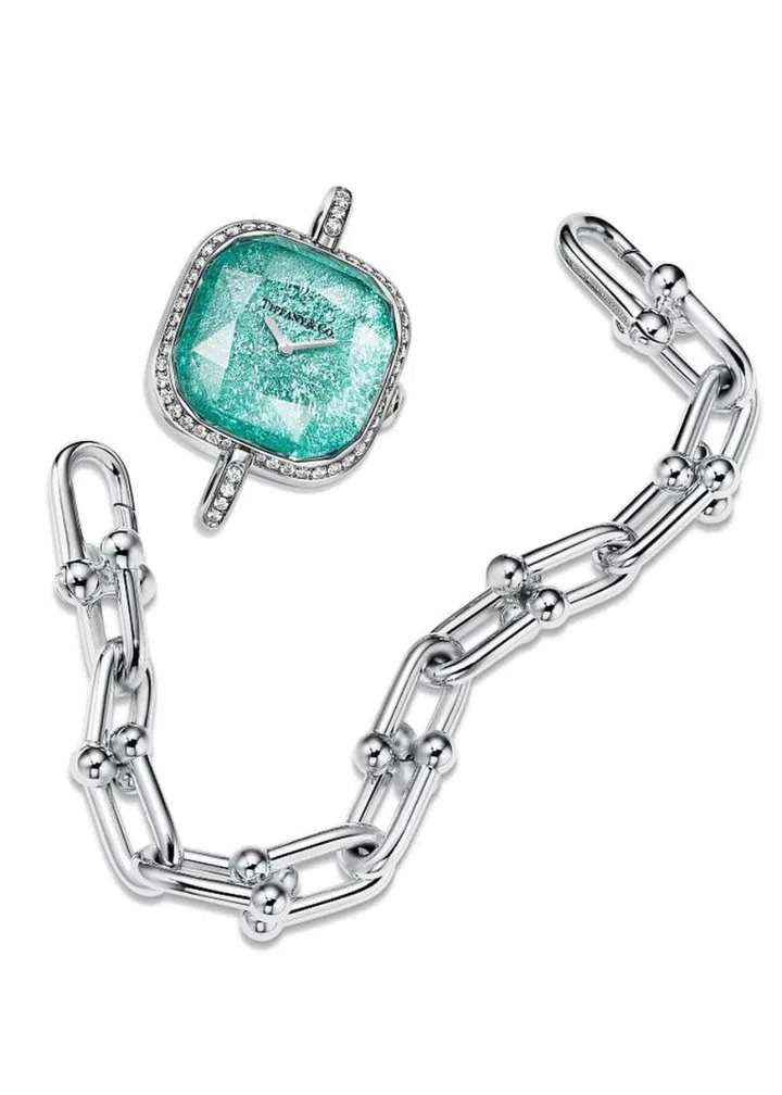 Tiffany & co. hardwear watch white gold