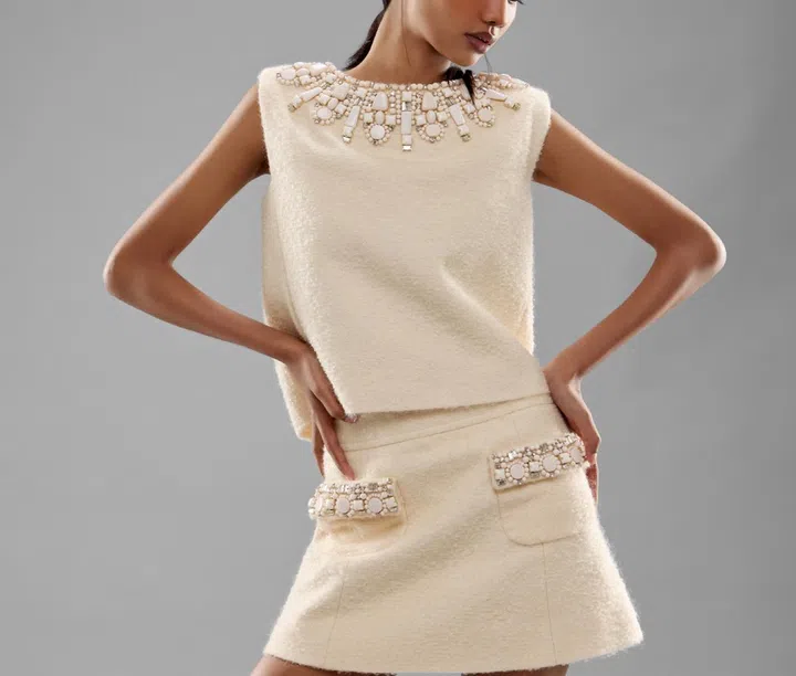 celine mini skirt