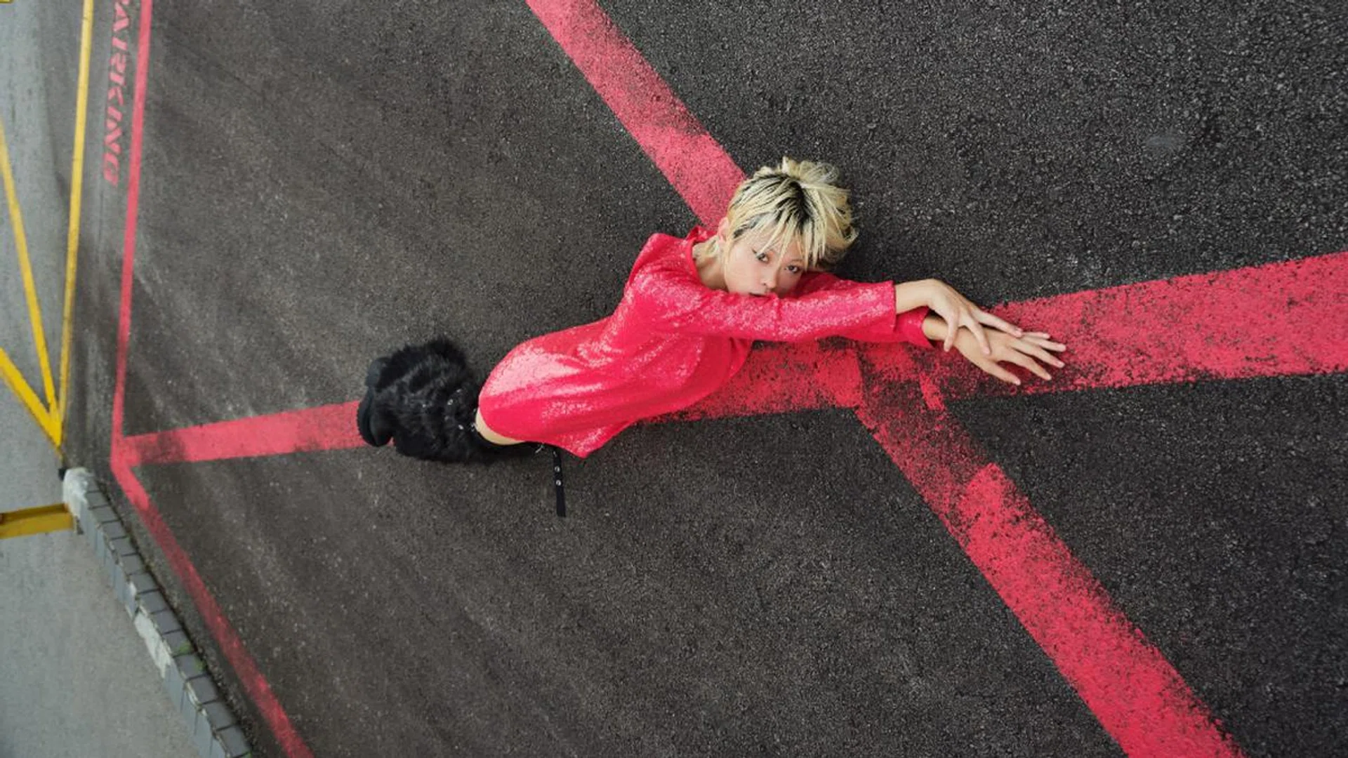 China-born model Zhang Lei – dressed here in a frock by Kate Spade New York – is our girl crush. Credit: Stefan Khoo