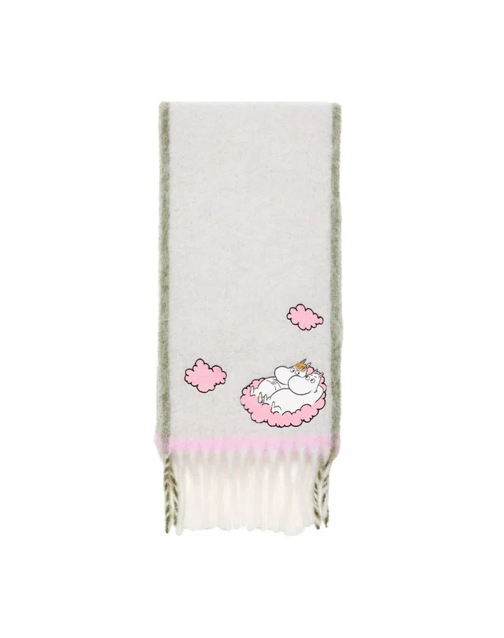 winter sports gear gift guide apre ski aesthetic acne studios x moomin collab winter scarf