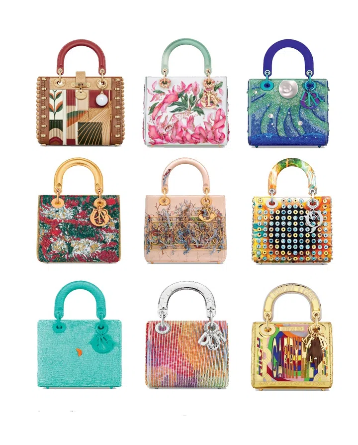 Lady Dior Art 10th anniversary INES LONGEVIAL