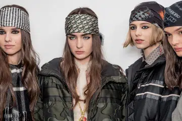 runway beauty trends fw2020