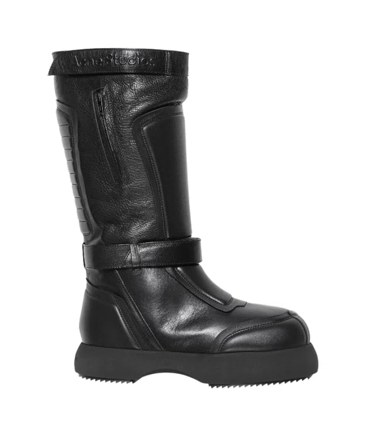 Leather boots, $1,200, Acne Studios