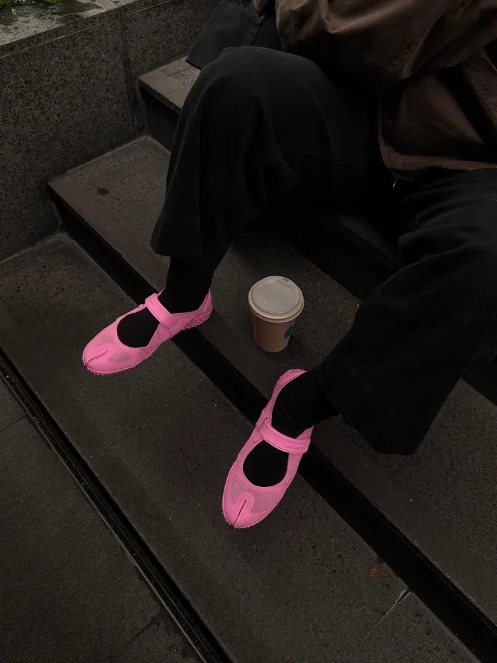 nikeskims pink rift mesh review outfit