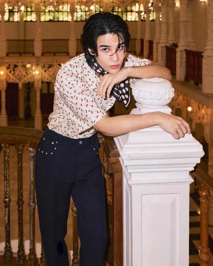 Jeff Satur In Valentino For Female Magazine June Edition Cover