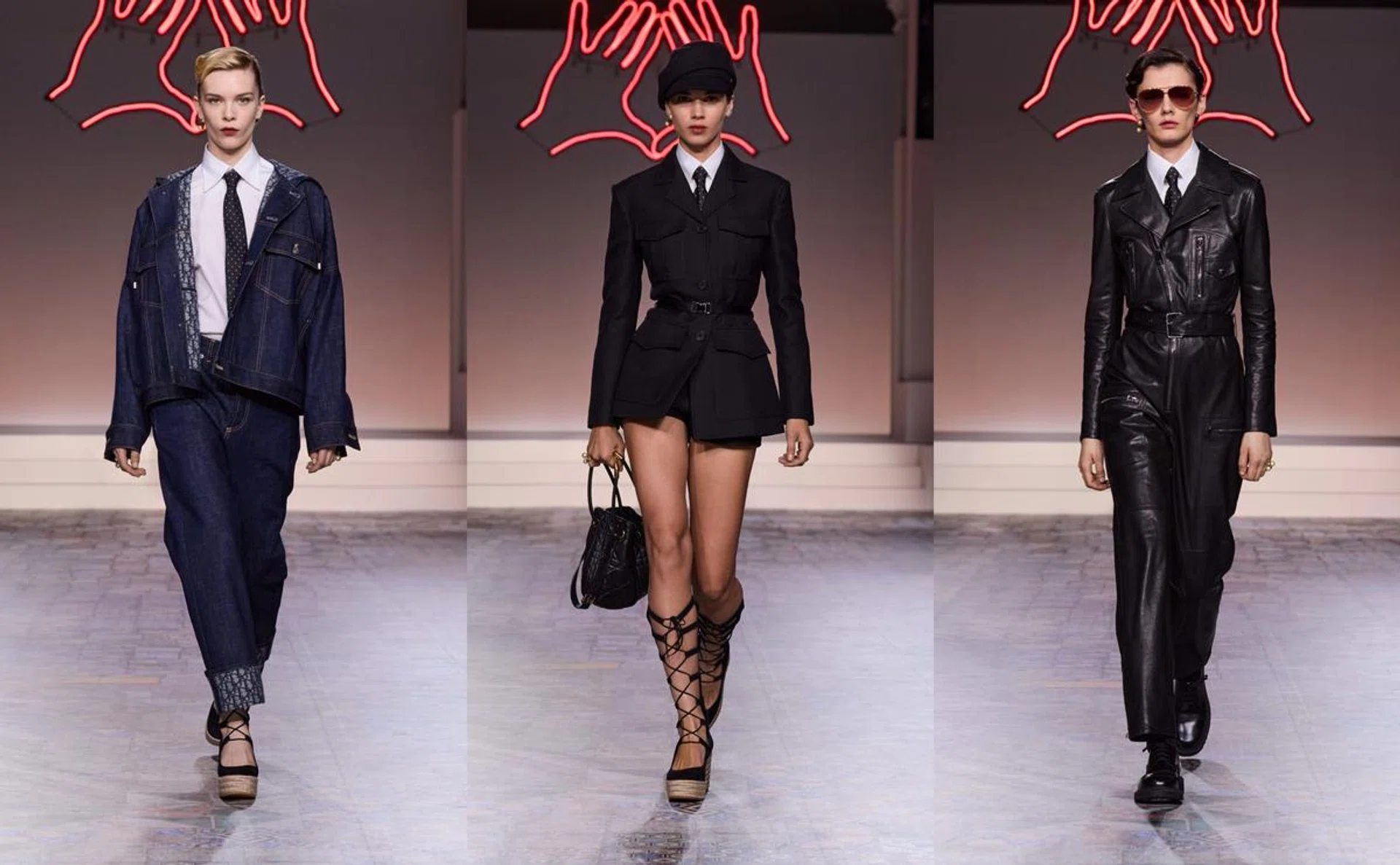 Like a boy. Credit: Dior