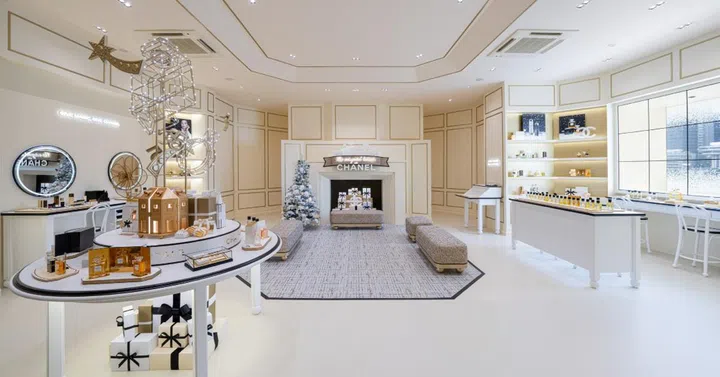 singapore christmas lights chanel marina bay sands