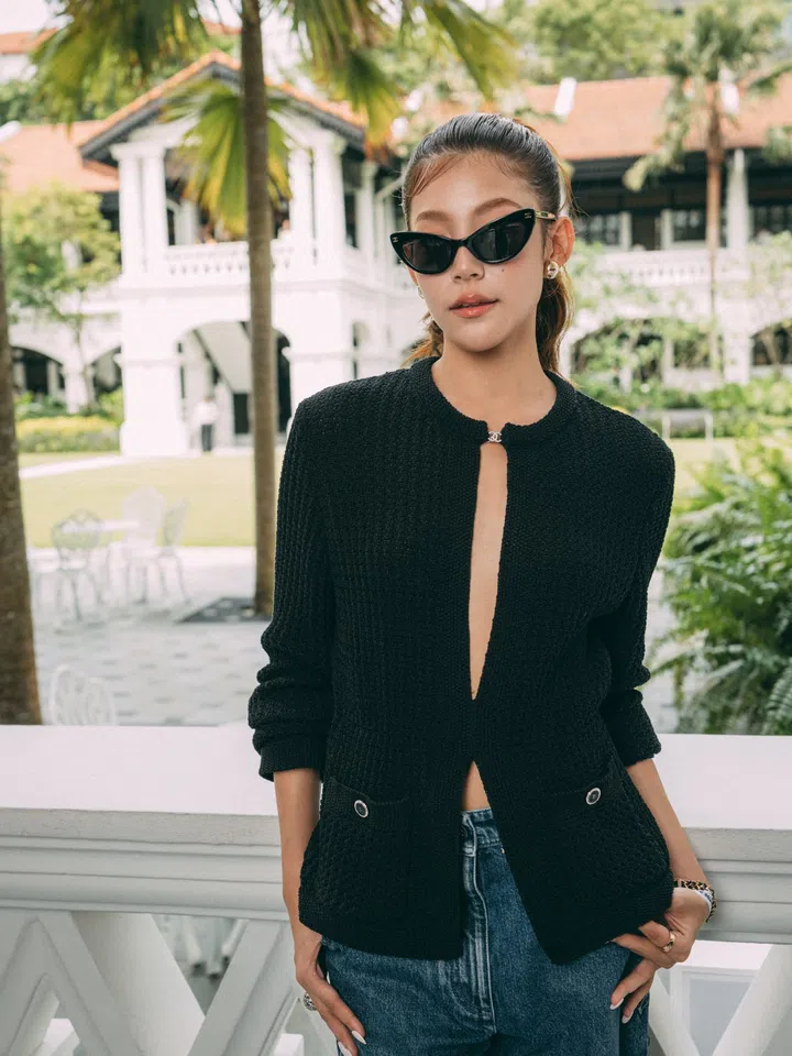 Thitiya Jirapornsilp at Chanel Cruise 2025/26 show in Singapore