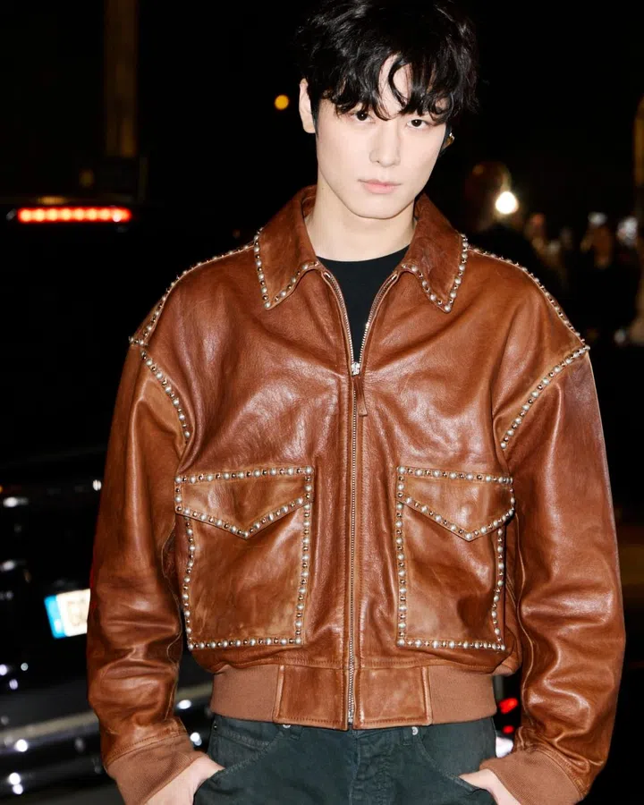 juyeon the boyz  balenciaga 2026 paris fashion week