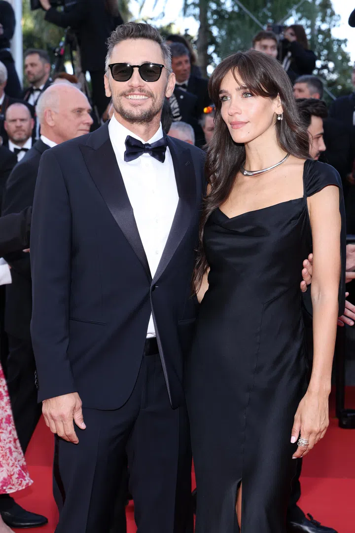 Cannes Film Festival 2026 celebrity fashion - James Franco Izabel Pakzad