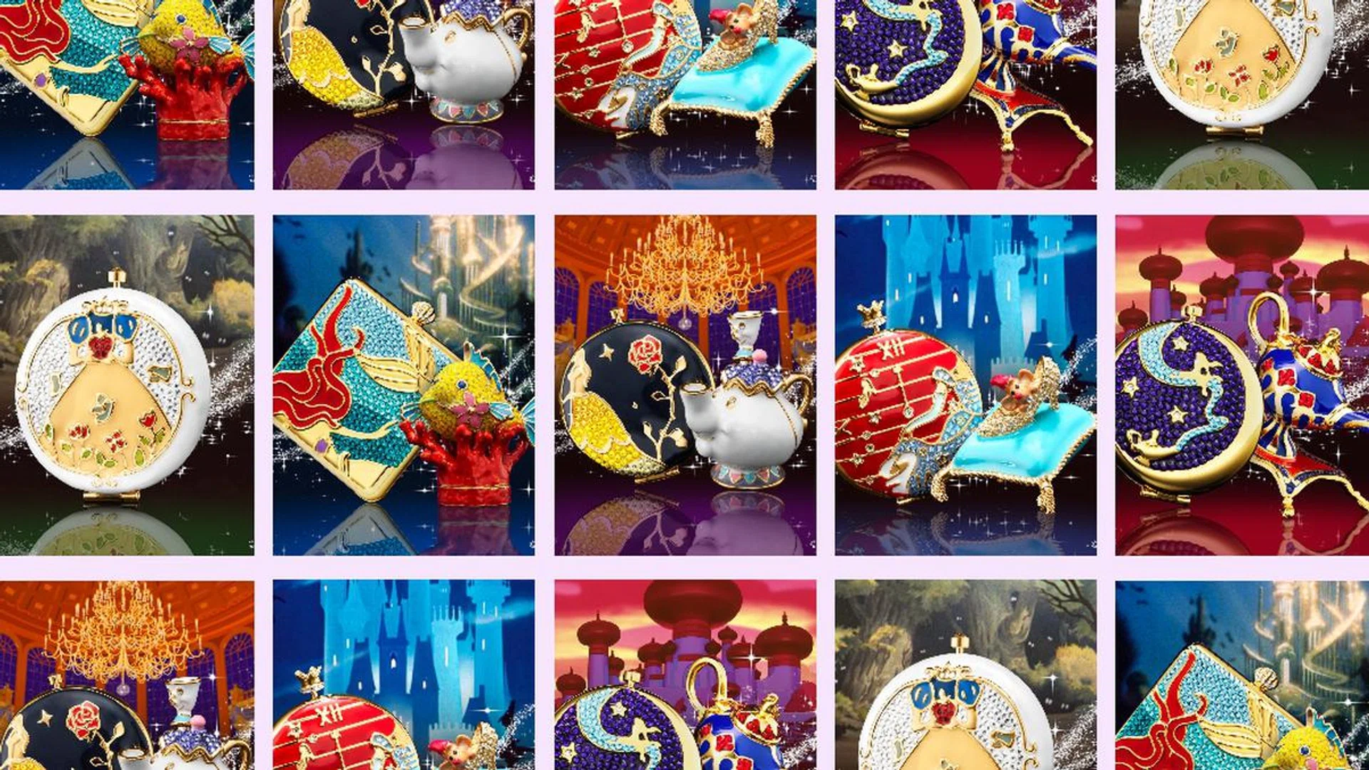This holiday season, Estee Lauder delivers an enchanting collection inspired by iconic Disney princesses. Credit: ©Disney