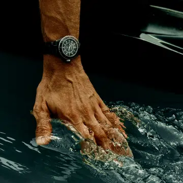 Chanel J12 watch 2026 Gisele Bundchen and Clément Chabernaud