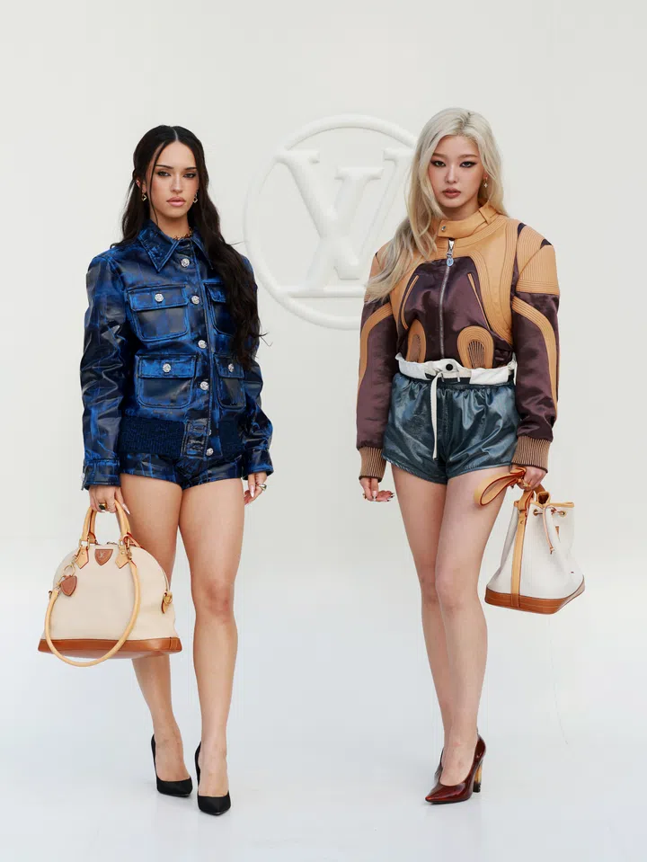 Daniela Yoonchae Katseye at Louis Vuitton Spring Summer 2027 show Paris Fashion week