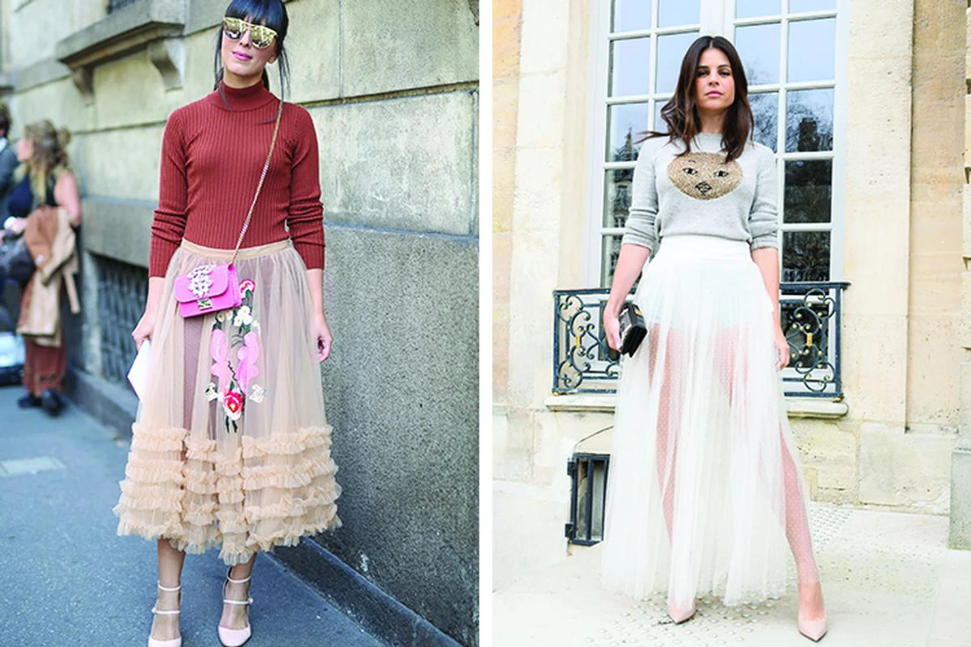 tulle skirt