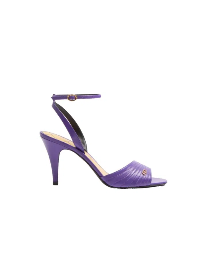valentino spring 2024 holiday 2024 collection ladycrush purple violet heels