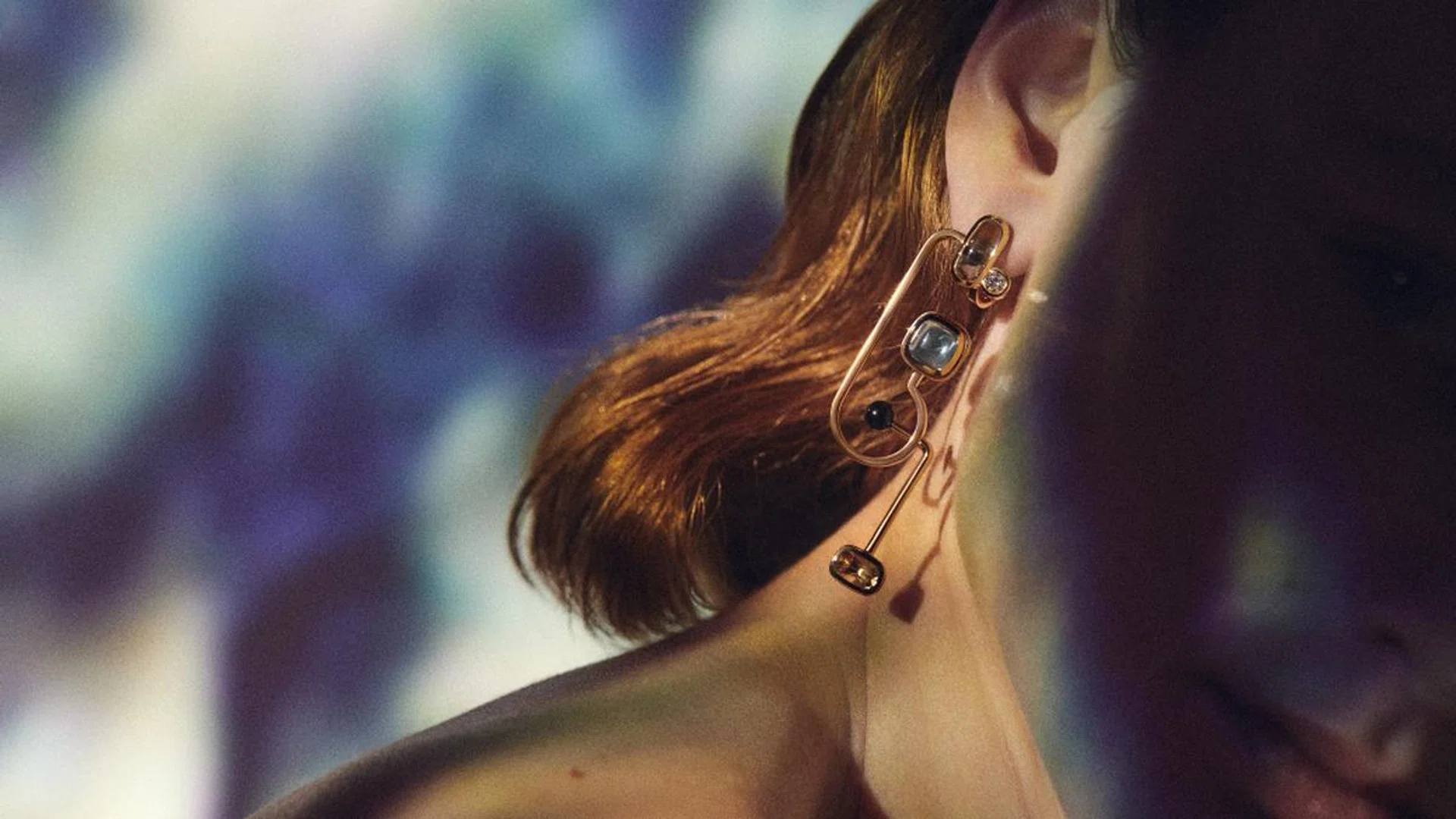 Hermes' Lignes Sensibles take its spin off familiar objects like the stethoscope to broader ideas of dance and anatomy. Credit: Hermes
