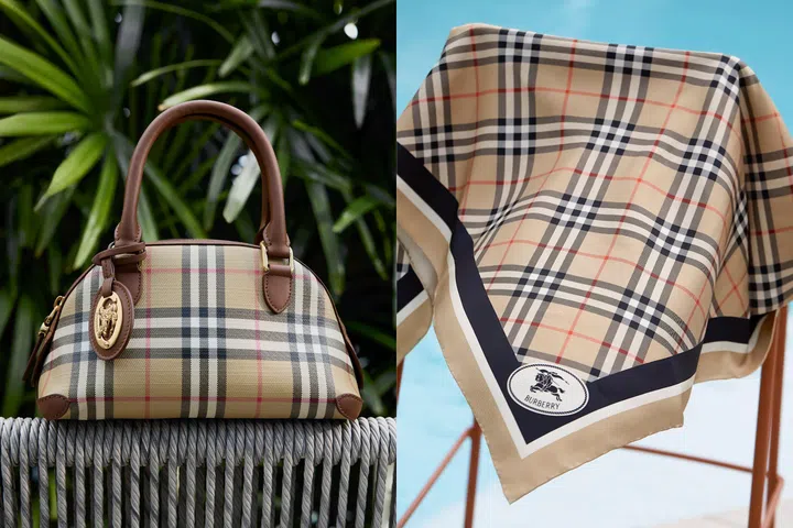 Burberry High Summer and Summer 2026 collections - Bag and Scarf
