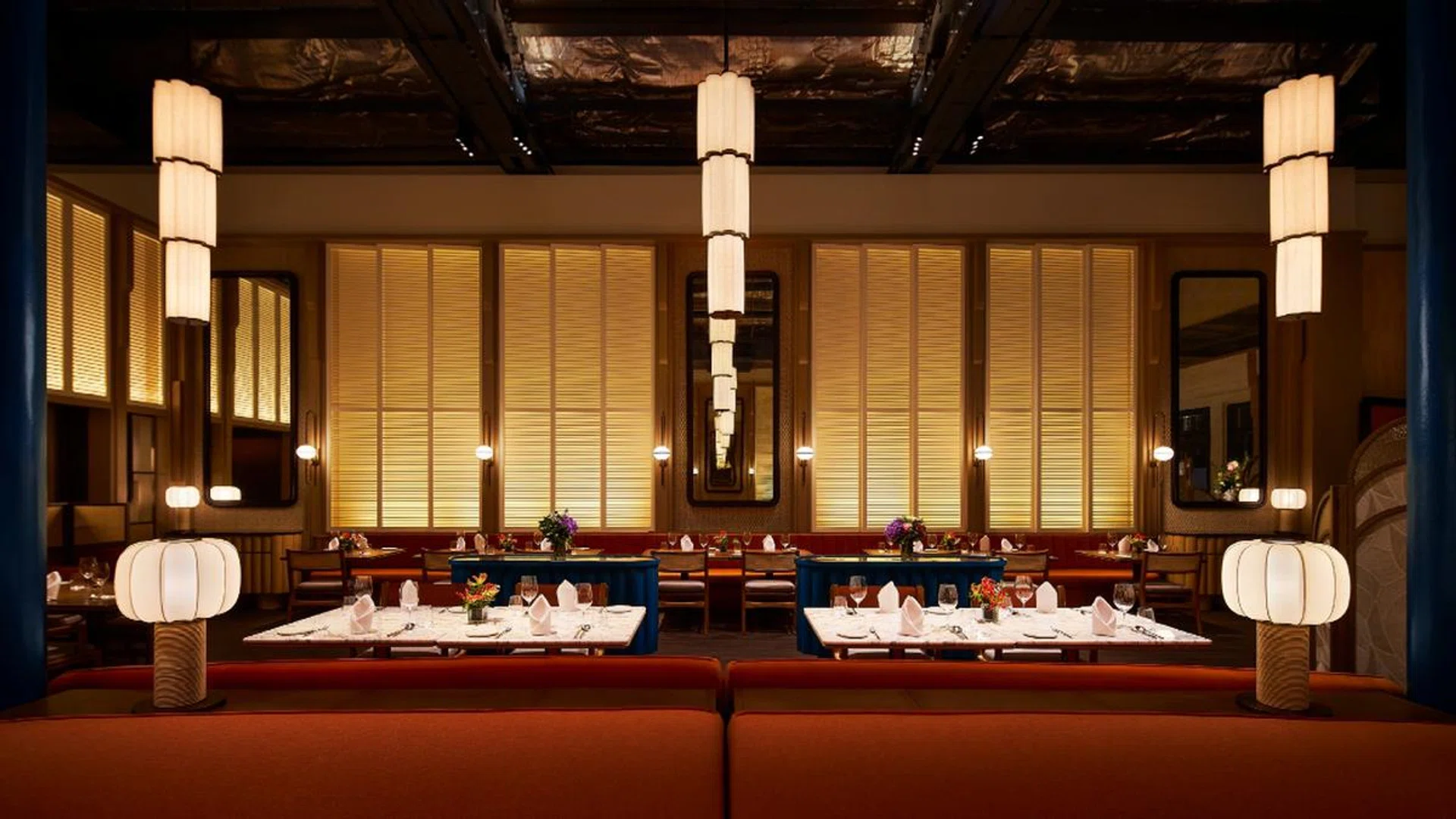 Enjoy modern Asian cuisine in the grand setting of Jiak Kim House. Credit: Jiak Kim House