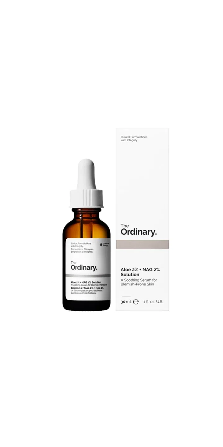 The Ordinary Aloe NAG Solution Serum for sensitive skin