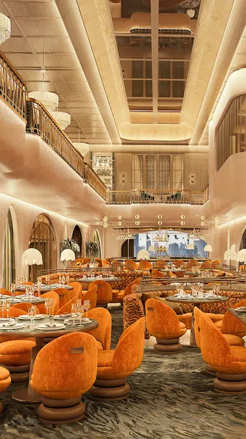 Main dining area of The Consul