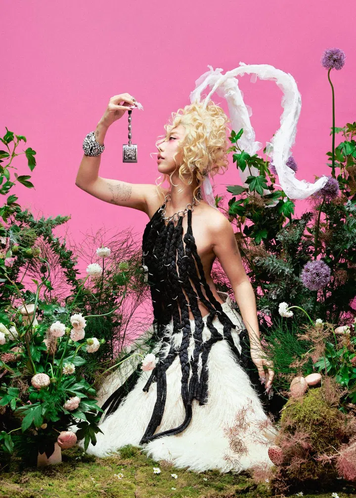 Mae Tan photographed by Feedbeng for her 30th birthday Alice in Wonderland shoot