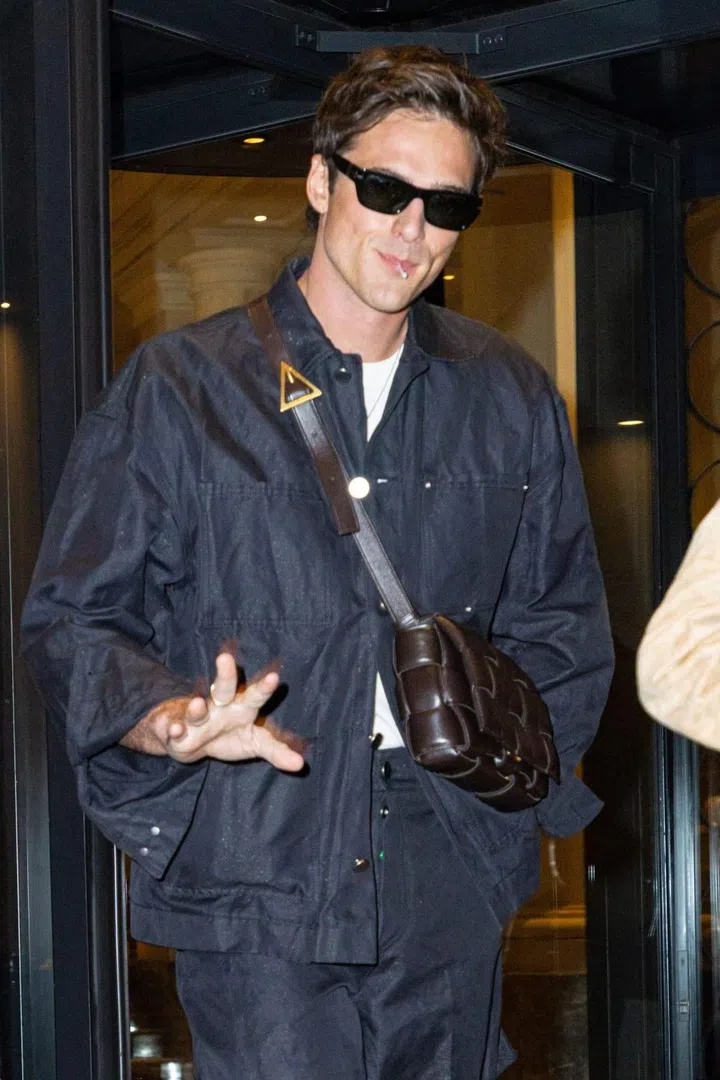Jacob Elordi goes out her hotel to joining Bottega Veneta fashion show, during Women Milan Fashion Week Fall-Winter 2022-23, Milan on February. 26th, 2022. Photo by ABACAPRESS.COM