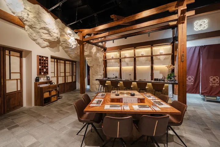 Drim Gold Cave Korean Steakhouse Singapore Sentosa