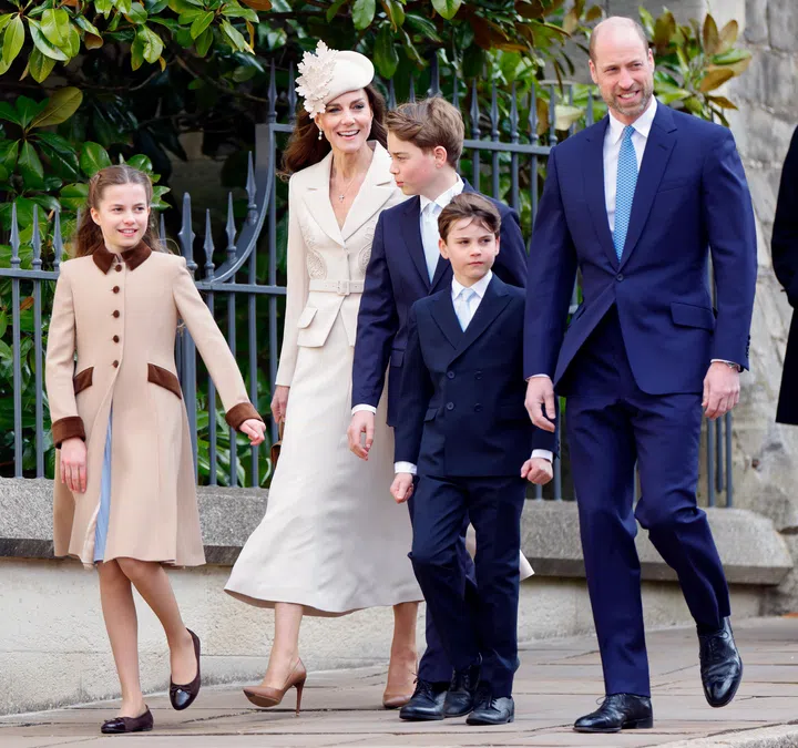 British royal family Prince William and Kate Middleton Easter 2026
