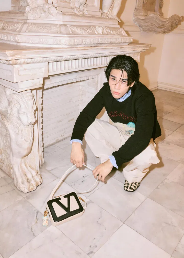 Jeff Satur In Valentino For Female Magazine June Edition Cover