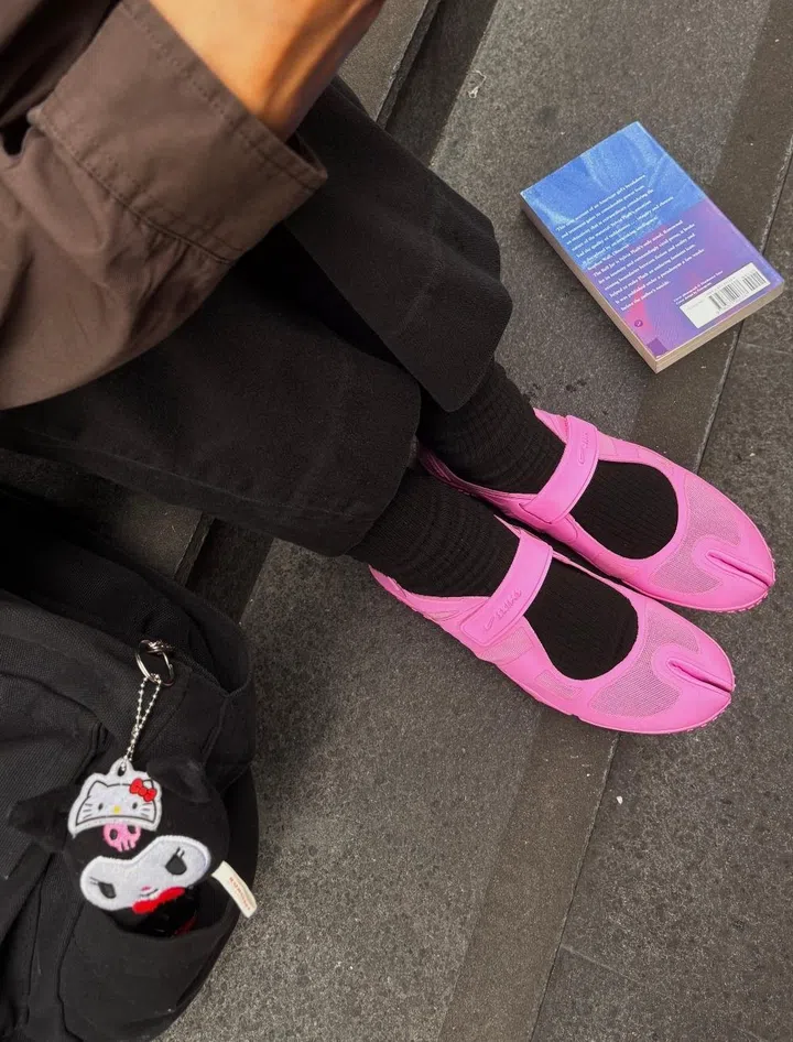 nikeskims pink rift mesh review outfit