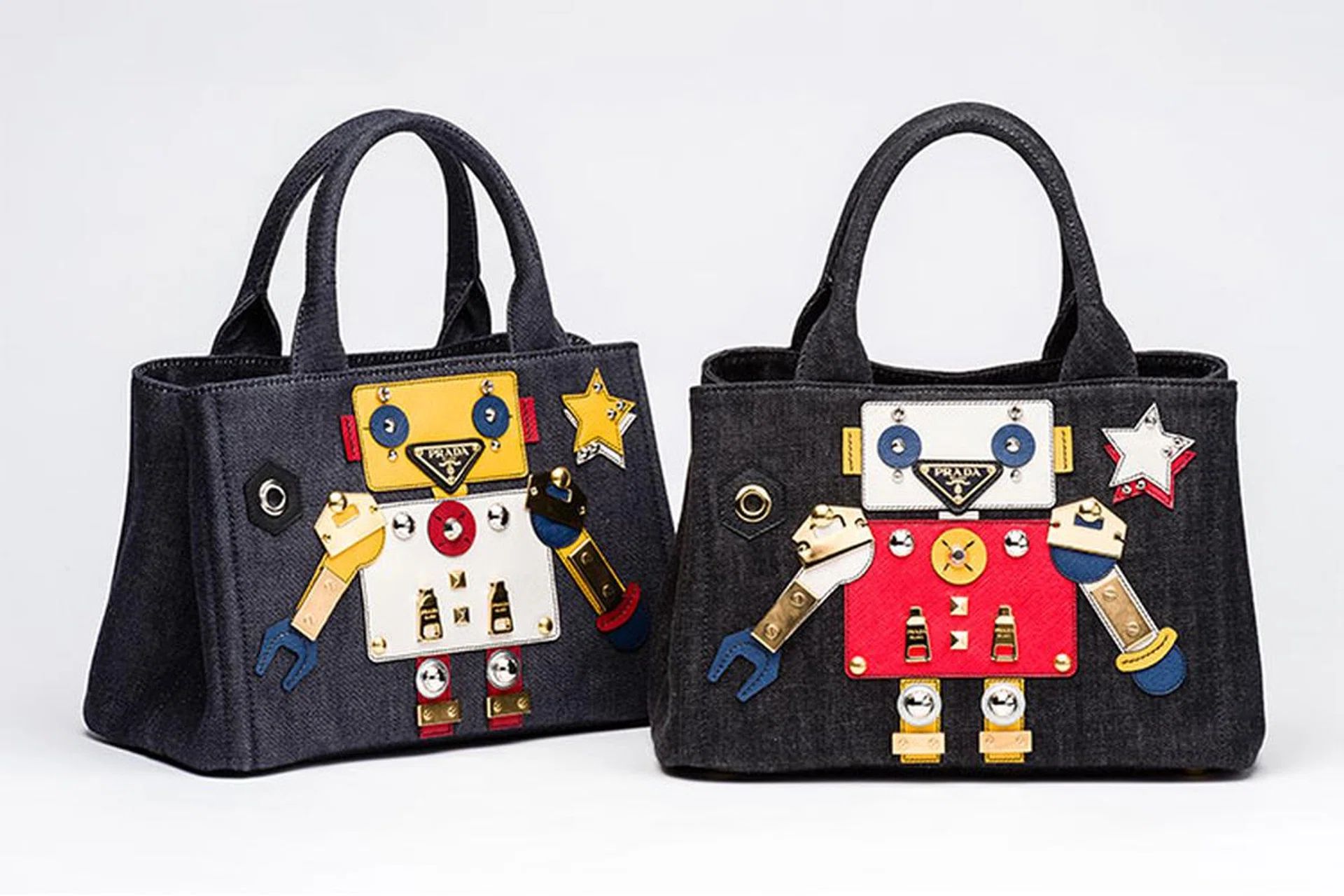 prada robot bags