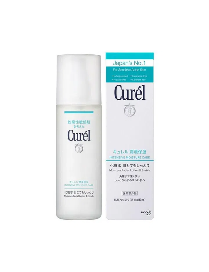 Curel moisturising toner dry sensitive skin 