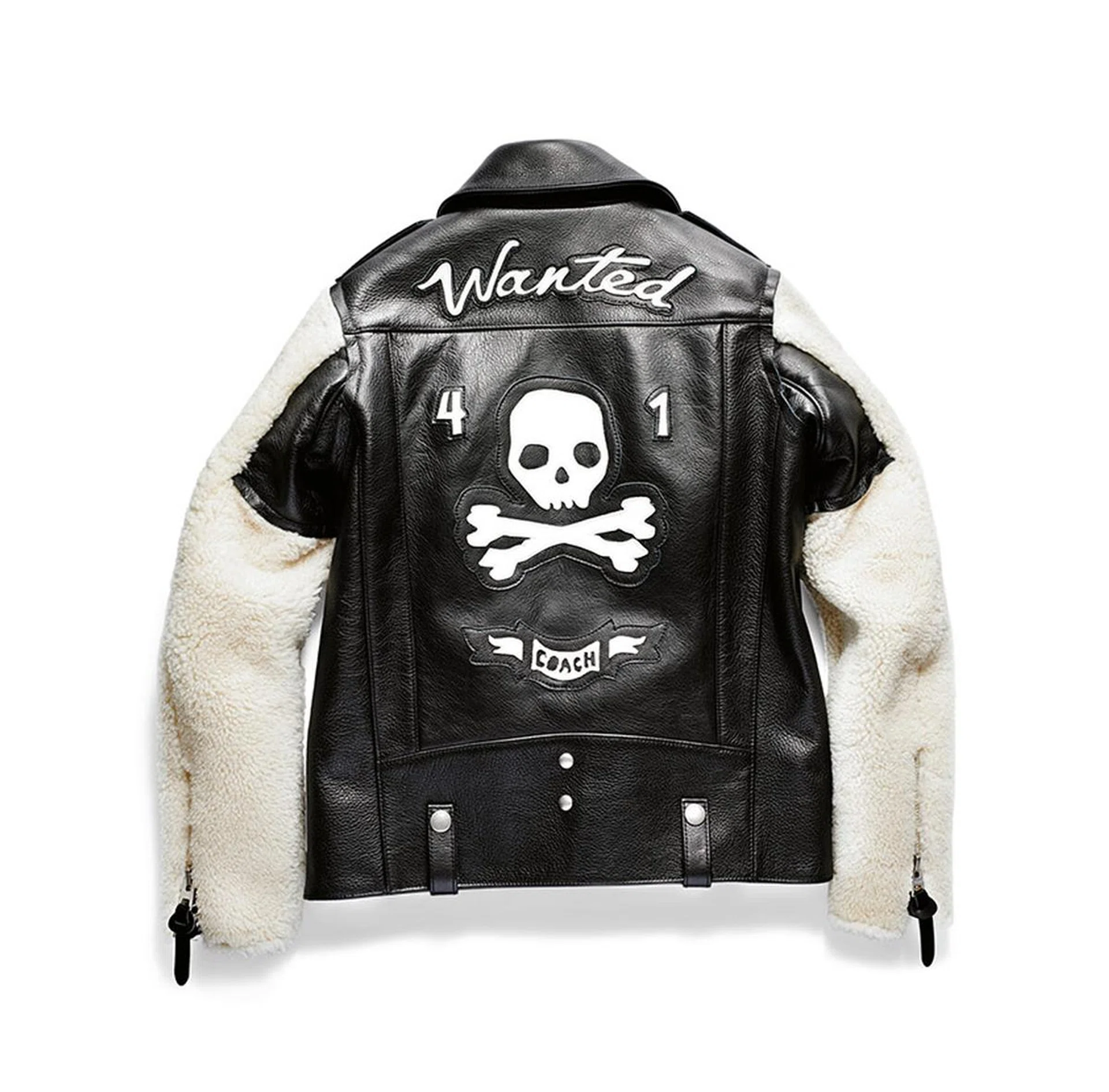 Leather biker jackets