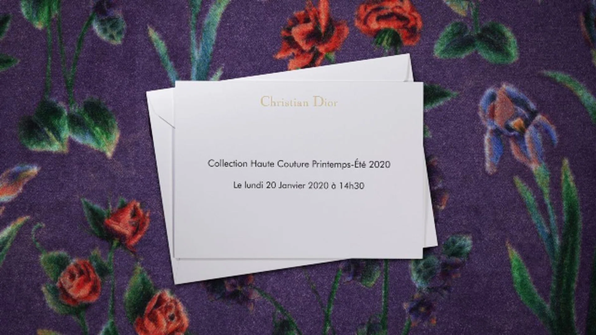 dior haute couture livestream