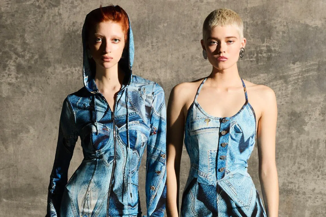 Moschino Launches A Jeans Line That's Big On '80s Glam | FZINE