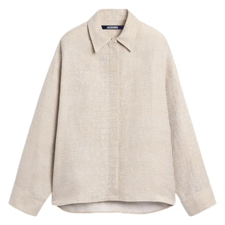Linen-blend shirt, US$855 (S$1,160), www.jacquemus.com