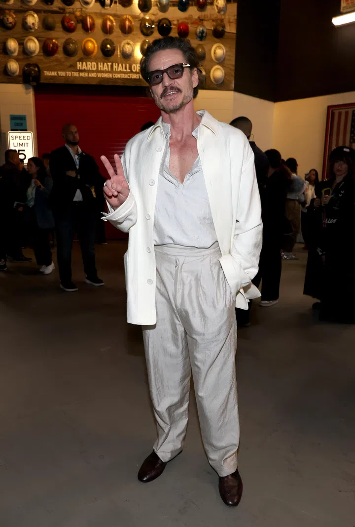 Pedro Pascal Super Bowl 2026 outfit
