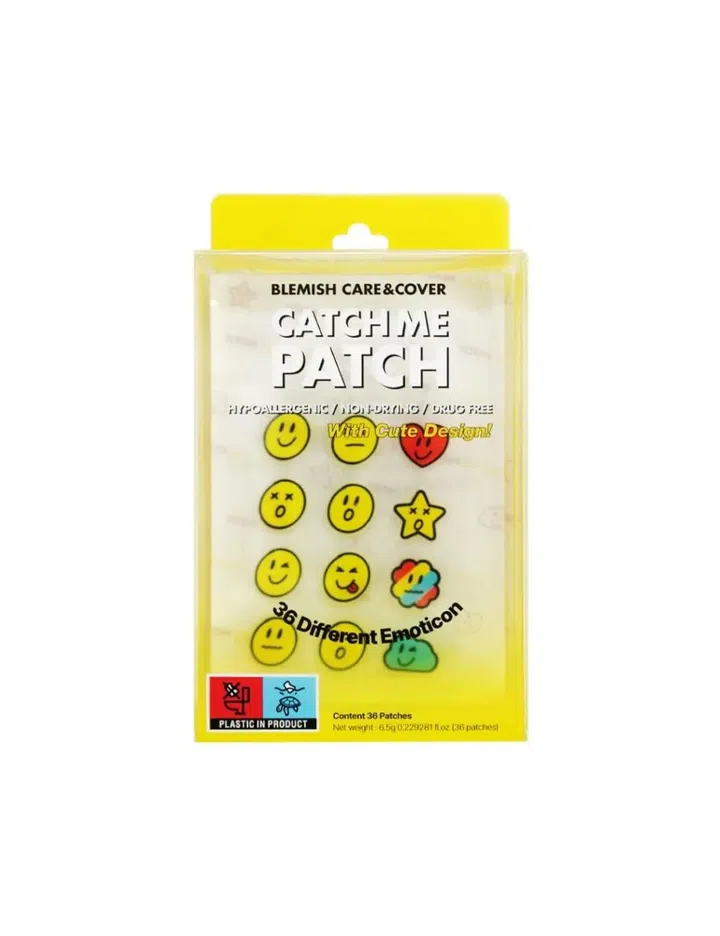 Cute pimple patches Singapore - Catch Me Patch Emoticon 