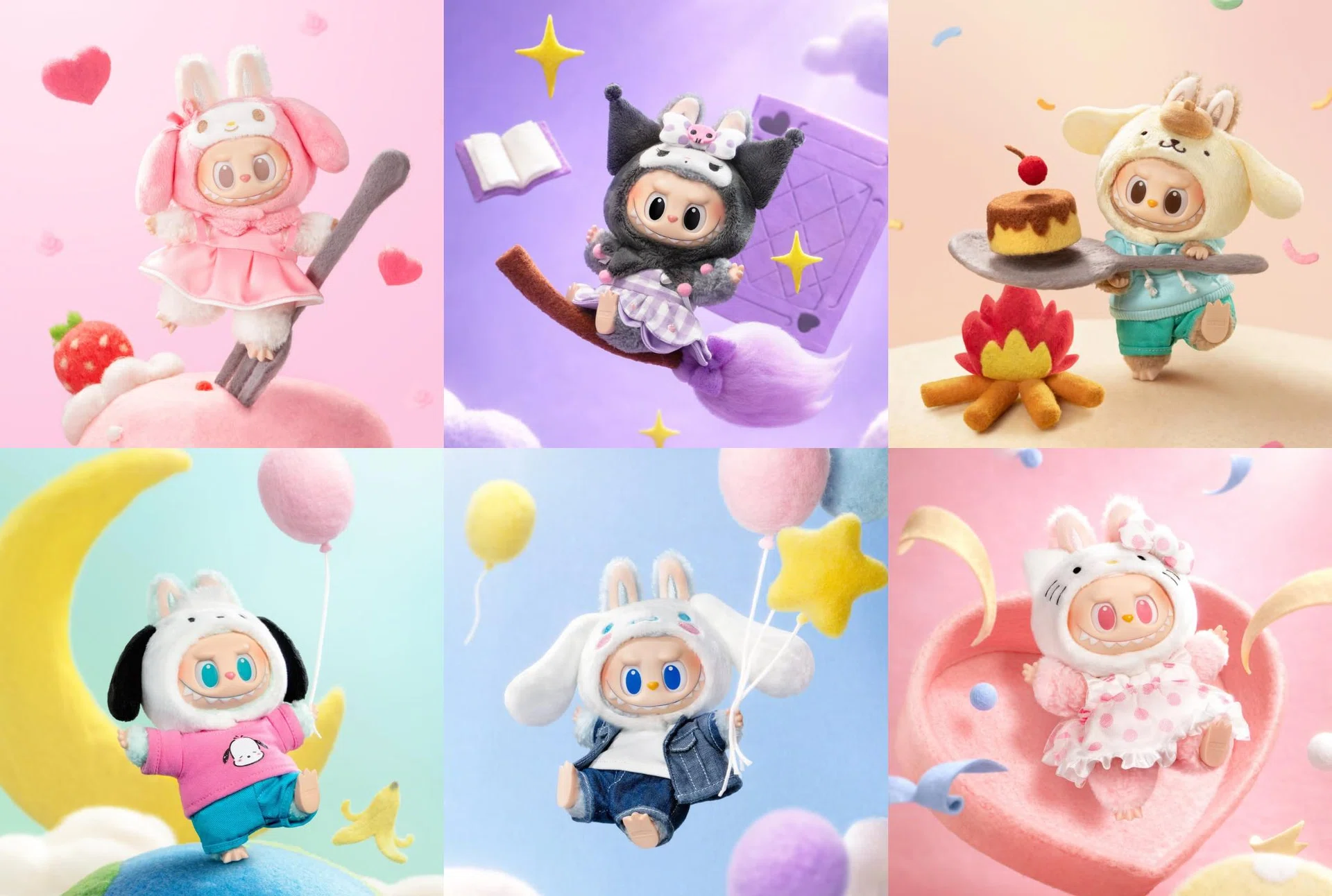 Pop Mart The Monsters Labubu Sanrio