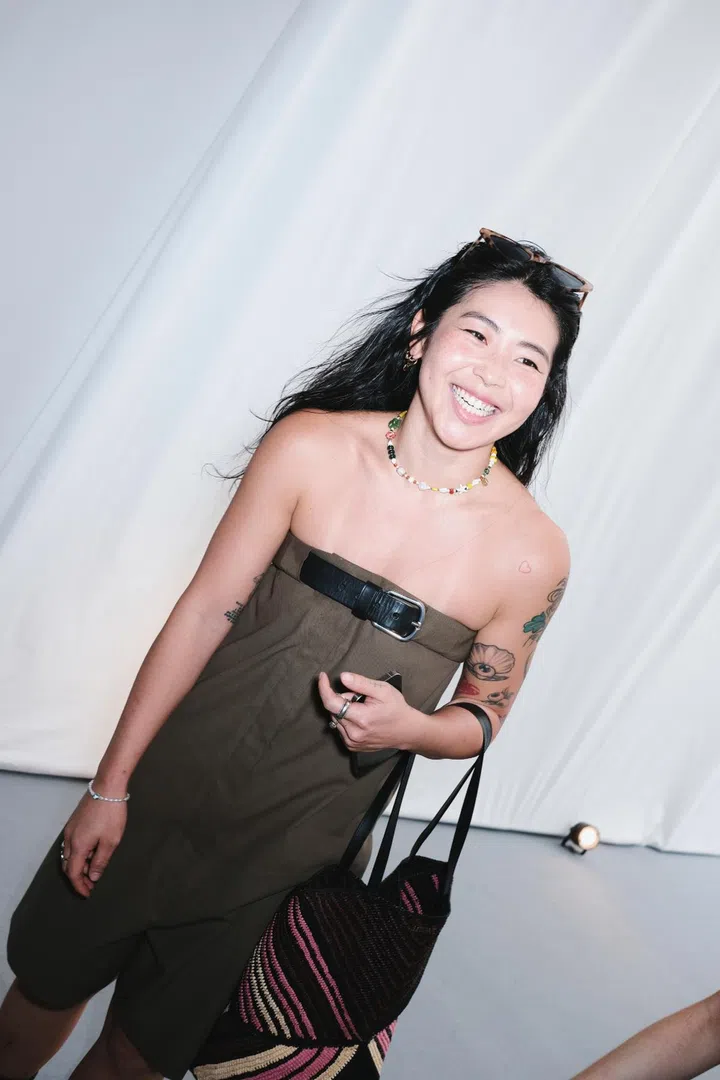 asmine koh at the loewe x female dinner