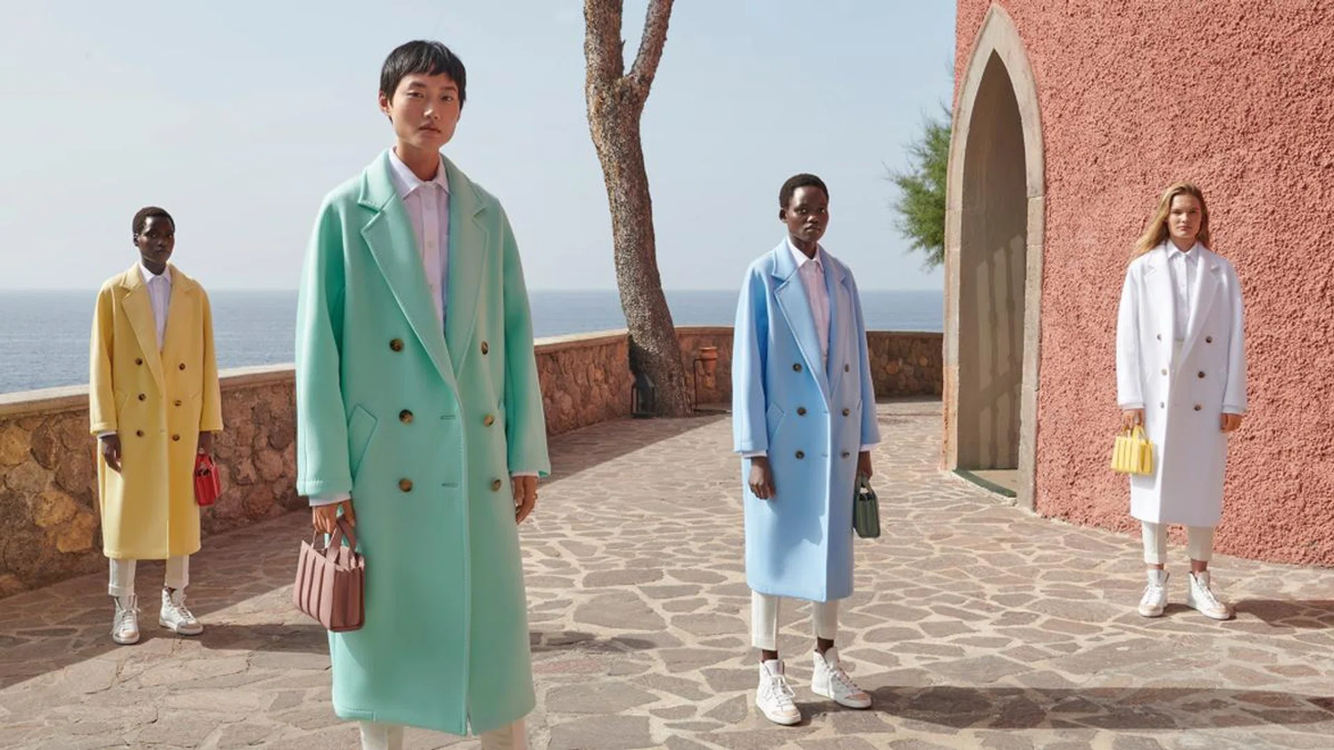 The Max Mara 101801 coat gets a light touch in the form of technical jersey. Credit: Max Mara 