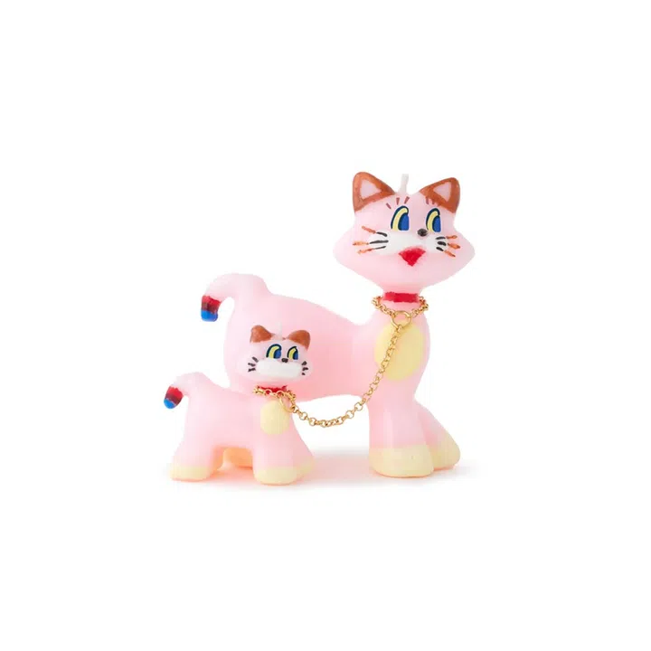 olga goose cat candle