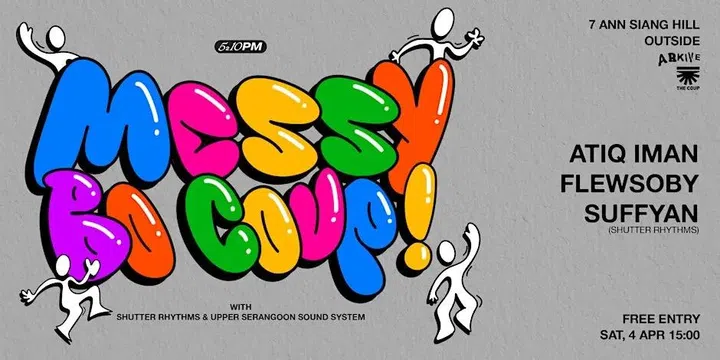 Best Parties in Singapore April 2026- Messy Bo Coup