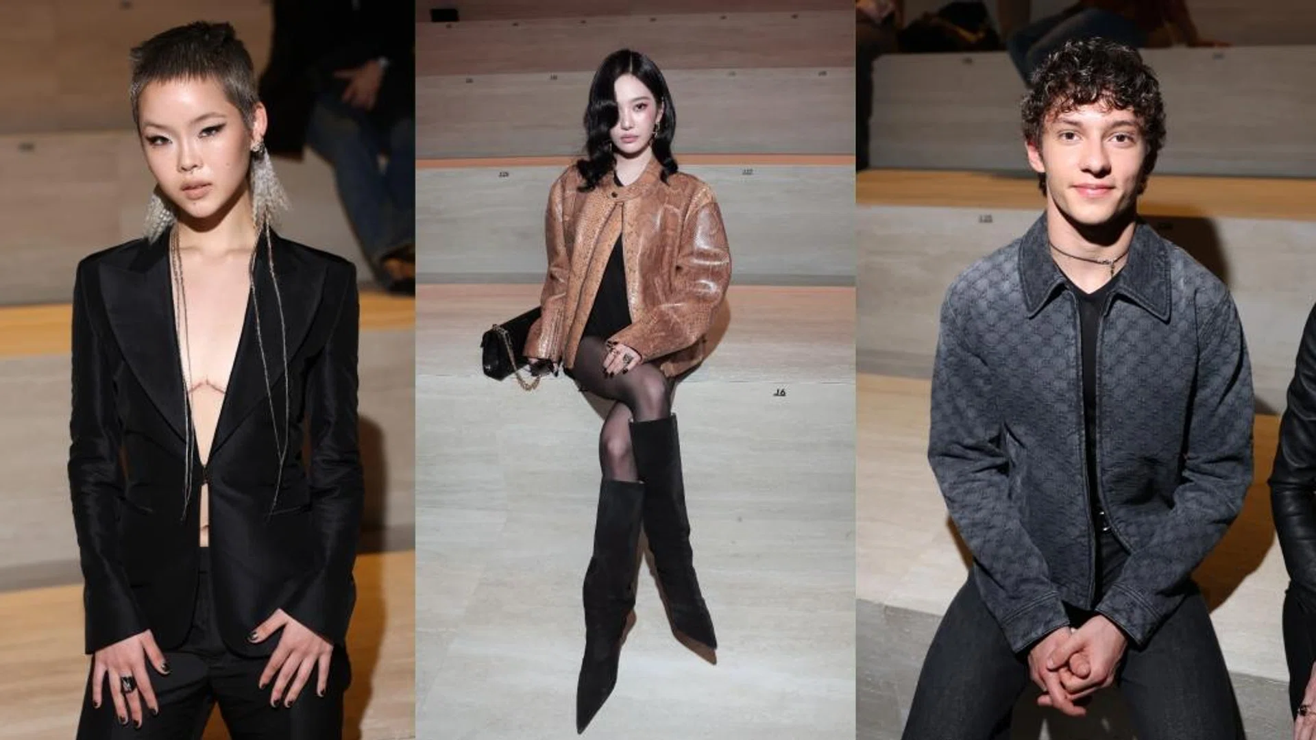 gucci fw2026 ningning cococna kimi antonelli