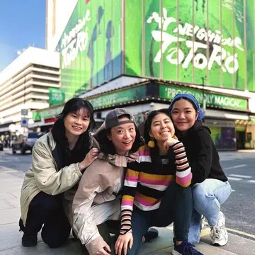 My Neighbour Totoro West End Singaporean actresses - Victoria Chen and Rachel Clare Chan
