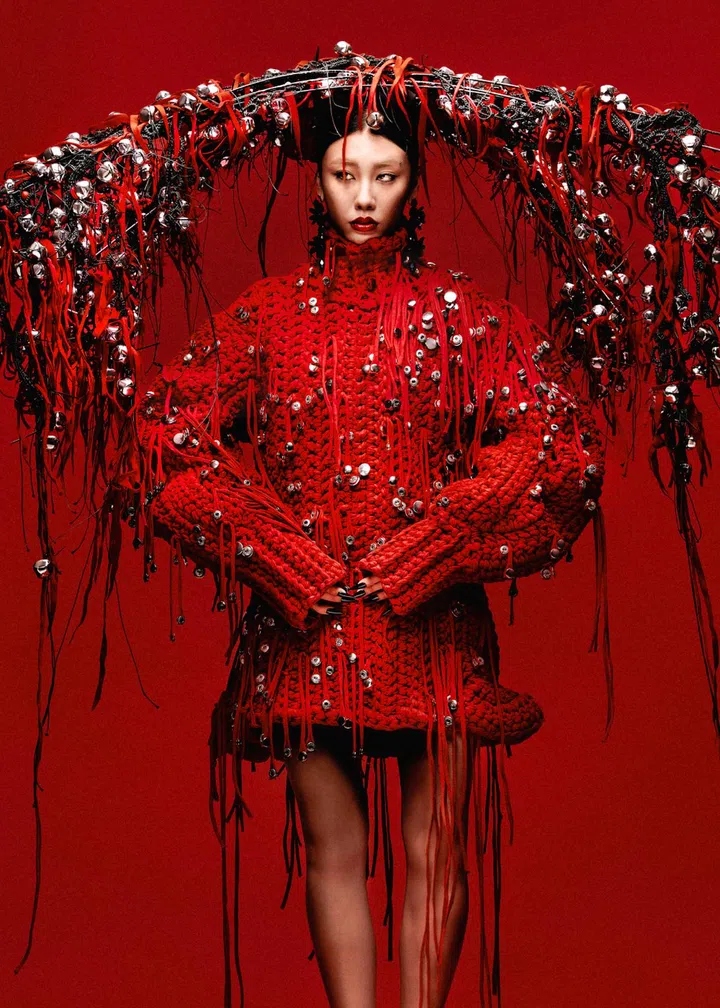 Mae Tan photographed by Feedbeng for her 30th birthday Alice in Wonderland shoot