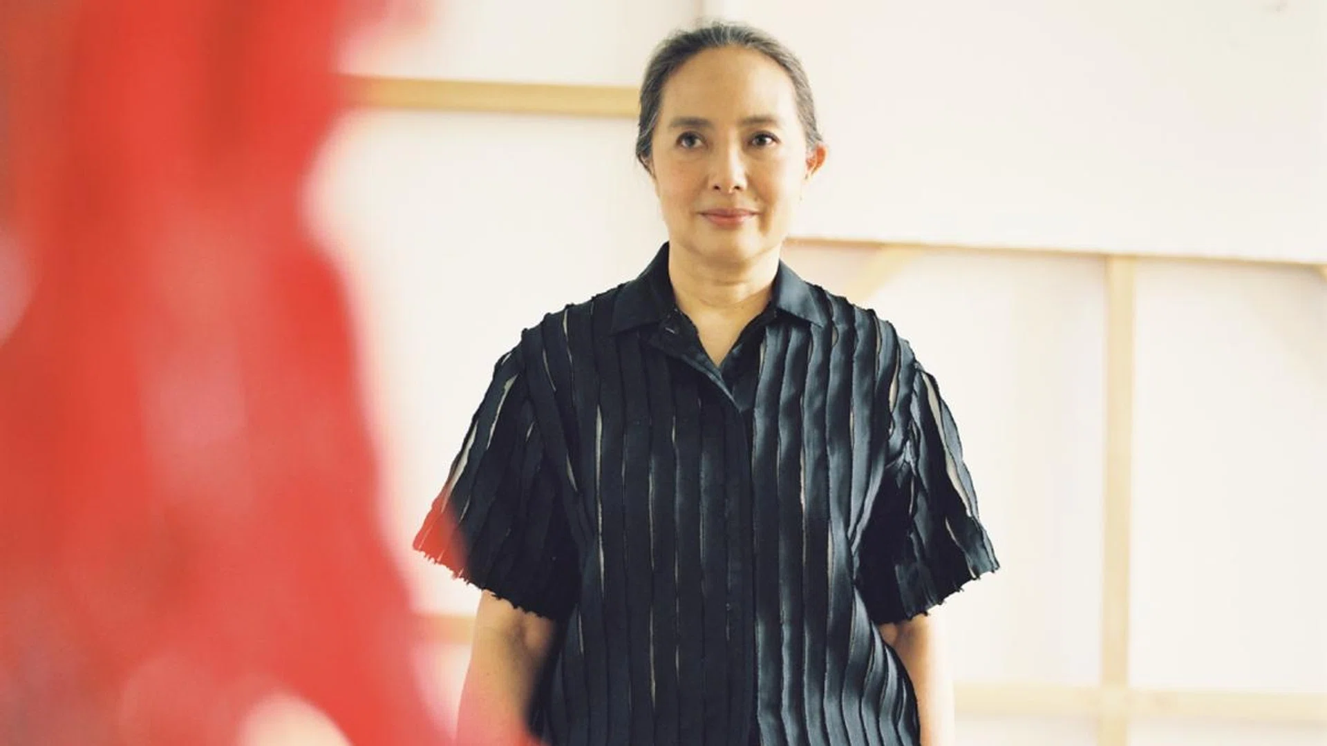 A prominent figure in Thai contemporary art, Pinaree Sanpitak's project with Valentino marks her first time working with a fashion house. Credit: Lee Wei Swee