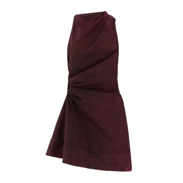 Denim dress, $2,465, Alexander McQueen