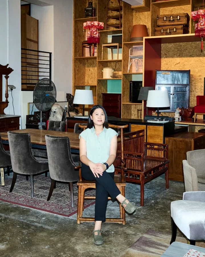 HOCK SIONG & CO.  vintage furniture singapore sg